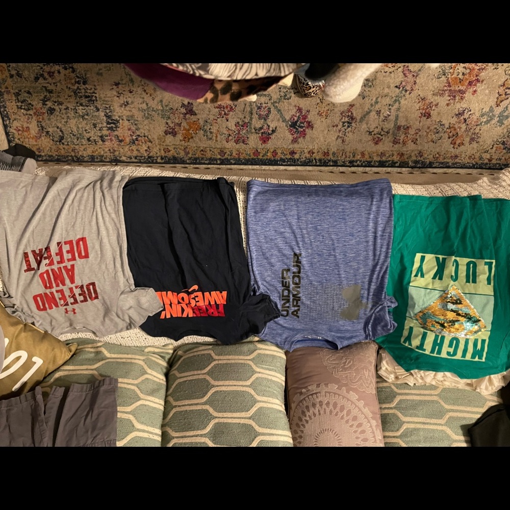 Boy name brand shirts